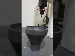 SILIKON-KARBID, DAS DÜSE SANDSTRAHLT