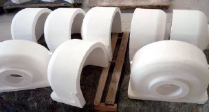 Hochwertige Ofenbauteile