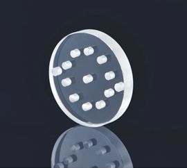 Transparente, spröde Produkte