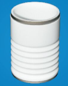 Kundenspezifischer metallisierter Keramikring mit Zugfestigkeit > 20.000 psi und Heliumleckrate < 10-9 cm³/s