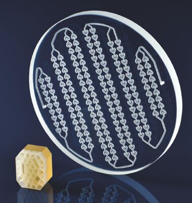 Transparente, spröde Keramik mit hoher Sprödigkeit und geringer Wärmeausdehnung für Halbleiteranwendungen