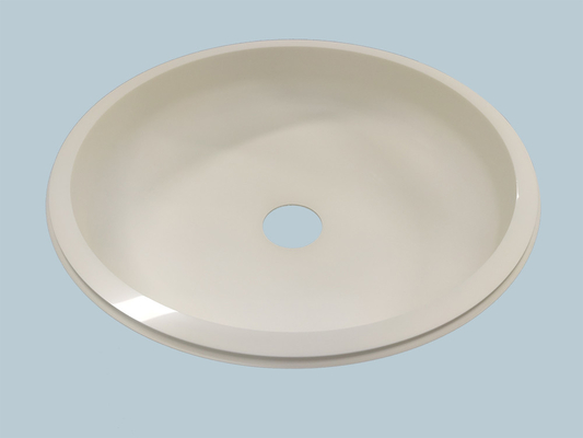 Kuppeln aus 99,8 % hochreinem Aluminiumoxid, Fokusringe in einer DPS-Metallkammer