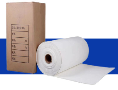 Hohe Flexibilität Zirkoniumfaserpapier Wärmeschlagfestigkeit