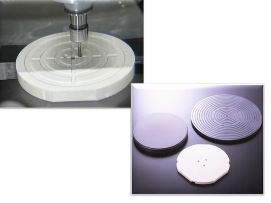 Präzisionskeramische Teile Halbleiter Wafer Chuck