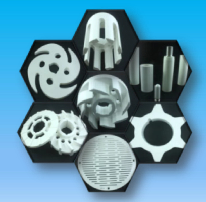 Industrielle Bauteile aus Keramik aus Aluminiumoxid für die Batteriepetrochemie