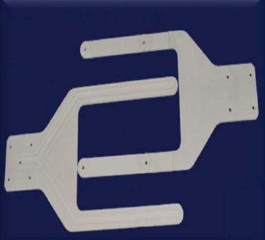 Präzisionskeramischer Wafer-Handling-Arm Aluminiumoxid