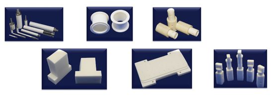 Präzisionskeramische Teile für industrielle Anwendungen