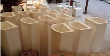 Keramische Teile aus Korund mit hoher Reinheit für industrielle Öfen