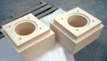 Zirkonsilikatsteine für Glasschmelzöfen