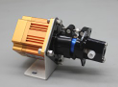 Servo-driven, milligram-level ceramic valveless metering pump
