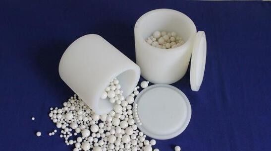 Chemische Untätigkeits-industrielles keramisches Teil-Labor Mills Ceramic Grinding Set