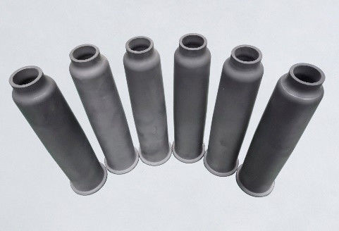 Schwarze Länge der Ofen-Silikon-Karbid-Rohr-2000mm für Brennhilfsmittel