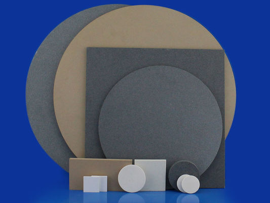 Keramische Unterdruckspannvorrichtungen filtert Diffusor-keramische Luftpolster-durchlässige Substrate