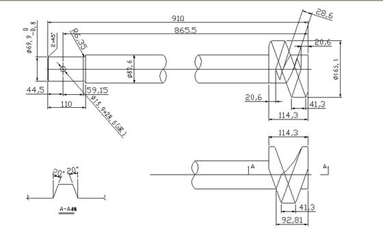 Zirkoniumdioxid-Mischer und Zapfen für Glasproduktion, refraktäre Mischer-/Mischer-Abdeckungs-Fliesen