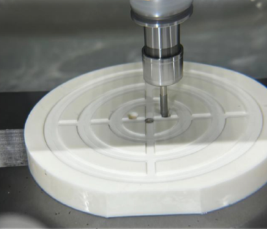 Präzisionskeramische Halbleitersaugkugel aus Aluminiumsiliziumkarbid
